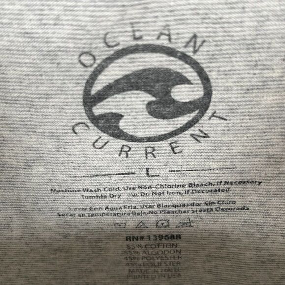 Ocean Current Los Angeles Graphic Tee Shirt Size Large - Picture 5 of 11